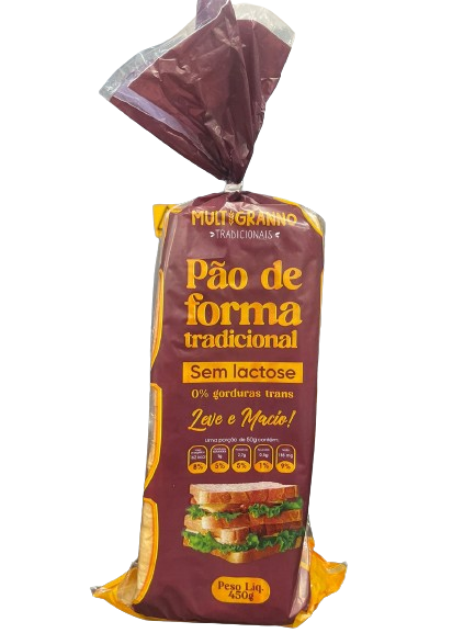 PAO MULTIGRANNO FORMA TRAD S/LACT 450G