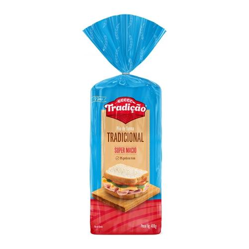 PAO TRADICAO FORMA BCO 400G