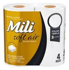 PAPEL HIG MILI FOLHA QUADRUPLA SOFT AIR