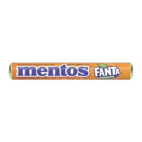 PASTILHA MENTOS STICK DSP FANTA LARANJA
