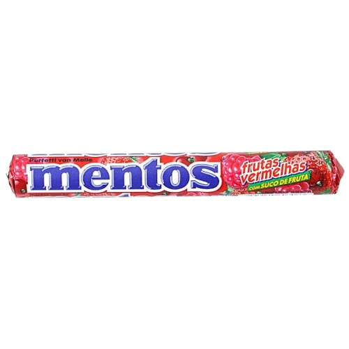 PASTILHA MENTOS STICK FRUTAS VRM 37,5G