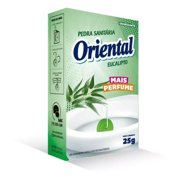 PASTILHA SANITARIA ORIENTAL EUCALIPTO 25