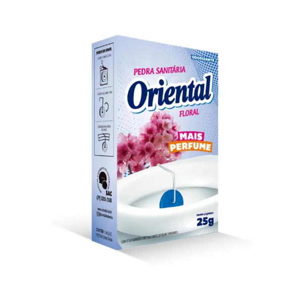 PASTILHA SANITARIA ORIENTAL FLORAL 25G
