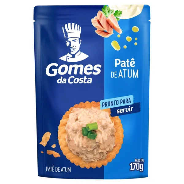 PATE ATUM GOMES DA COSTA TRAD 170G