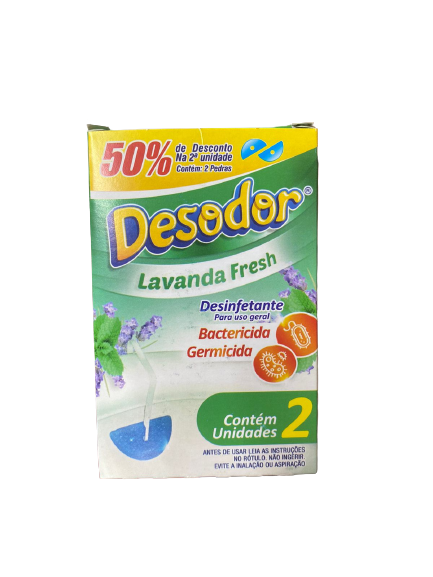 PEDRA DESODOR SANITARIA LAV FRESH 2X40G