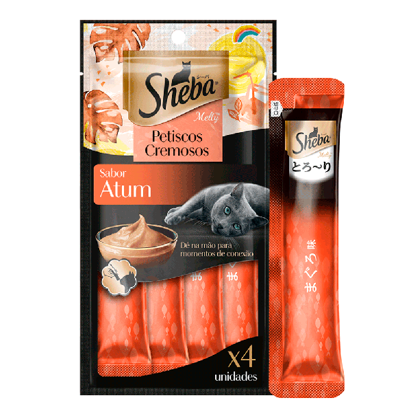 PETISCO SHEBA CREMOSO ATUM 48G