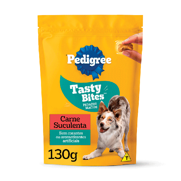 PETISCO TASTY BITES CARNE 130G