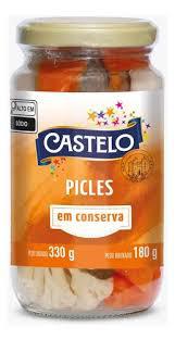 PICLES CASTELO 180G