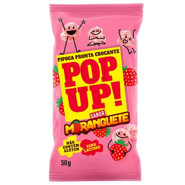 PIPOCA POP UP MORANGUETE 50G