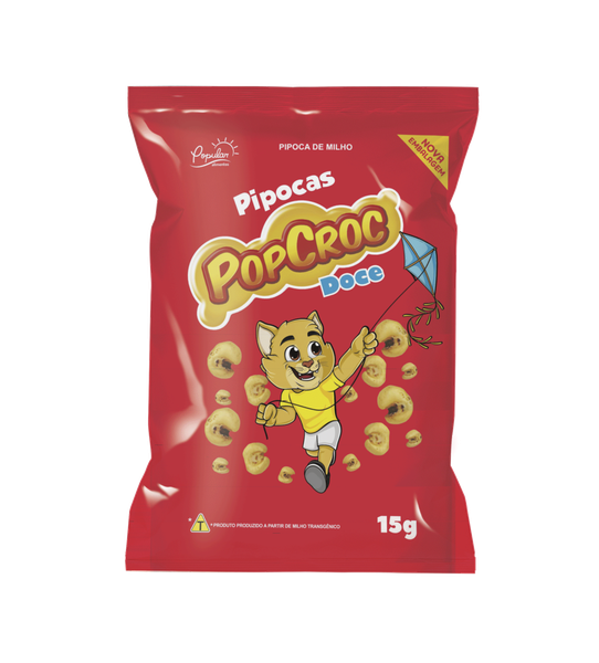 PIPOCA POPULAR POPCROC 15G