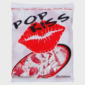 PIRULITO BOAVISTENSE POP KISS CEREJA 500