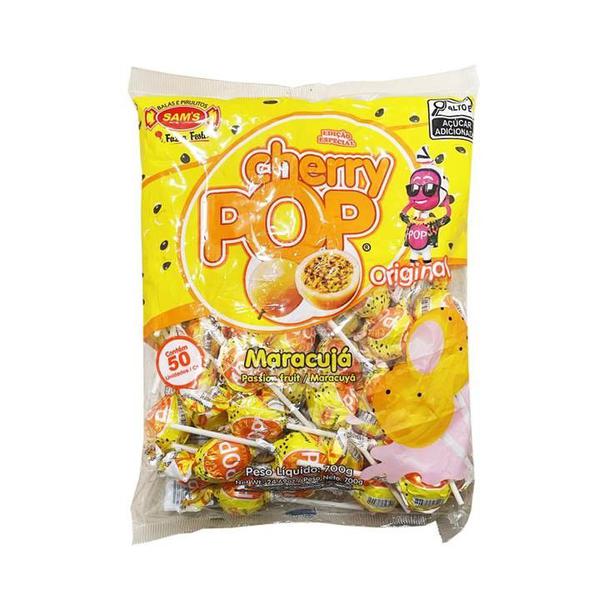 PIRULITO SAMS CHERRY POP MARACUJA 700G