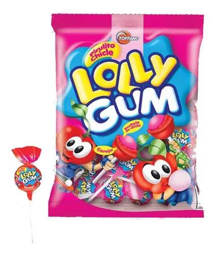PIRULITO TOFFANO LOLLY GUM CEREJA 500G