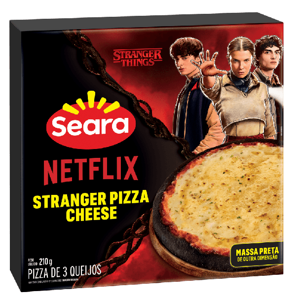 PIZZA SEARA STRANGER CHEESE 210G