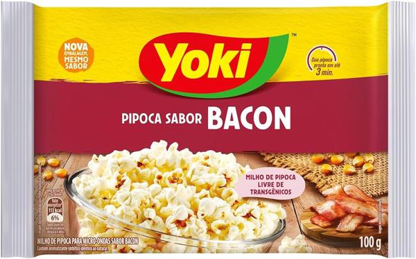 POP CORN YOKI  BACON 100G