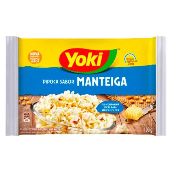 POP CORN YOKI MANT 100G