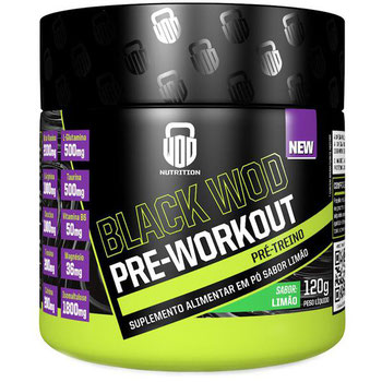 PRE TREINO WOD NUTRITION PRE WORKOUT 120