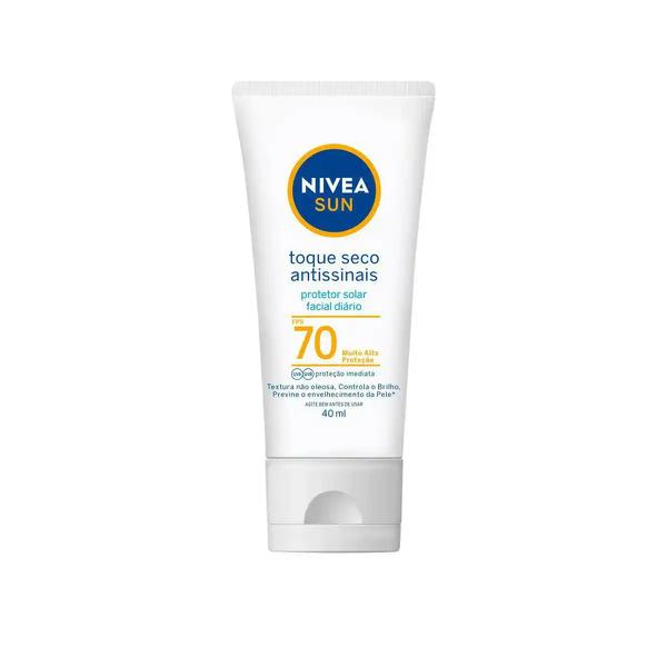 PROTETOR SOLAR NIVEA FACIAL FPS70 40ML