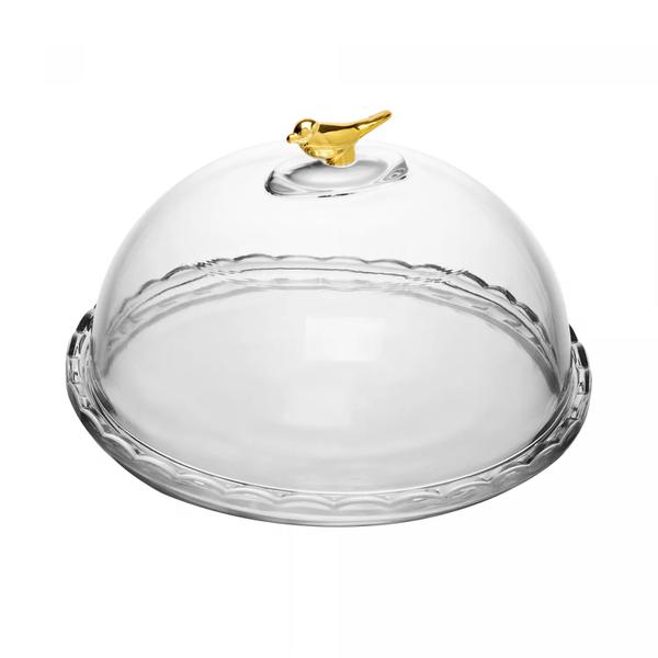 QUEIJEIRA WOLFF CRISTAL GOLDEN BIRD 20CM