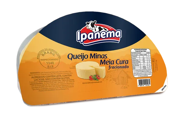 QUEIJO IPANEMA MINAS MEIA CURA 400G