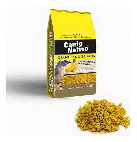RACAO CANTORIA GRANULADO BANANA 500G R10