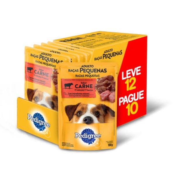 RACAO PEDIGREE ADULTO FGO 100G L12P10