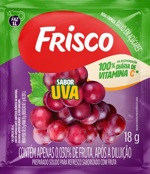 REFRESCO FRISCO UVA SACHE 18G