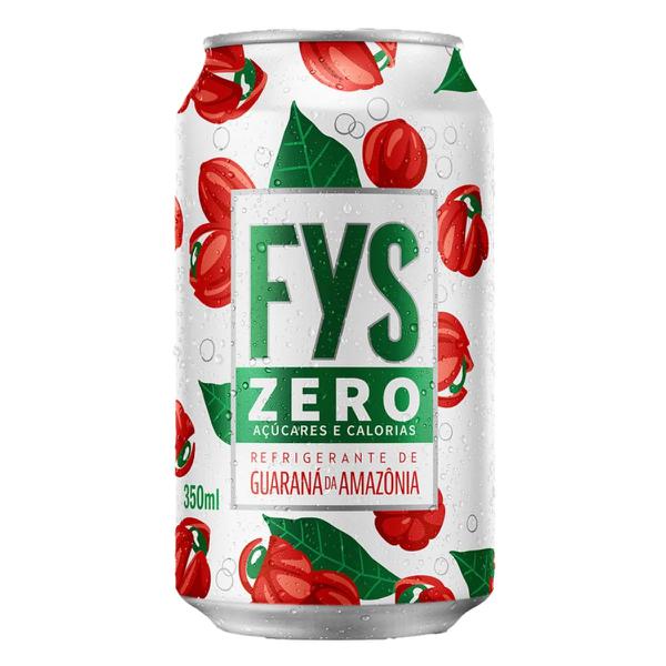 REFRIGERANTE FYS GUARANA ZERO 350ML
