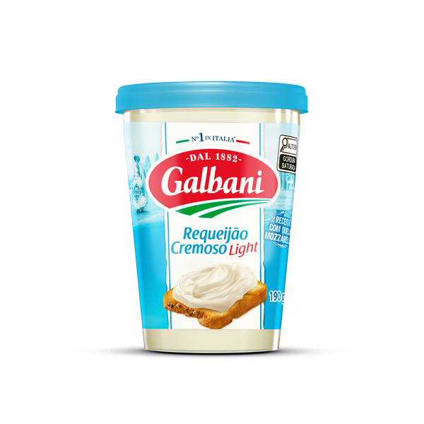 REQUEIJAO GALBANI LIGHT 190G