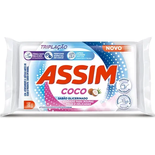 SABAO BARRA ASSIM COCO 180G