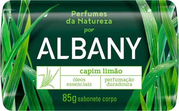 SABONETE ALBANY PERFUME CAPIM LIMAO 85G
