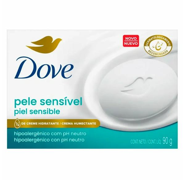 SABONETE DOVE PELE SENSIVEL 90G