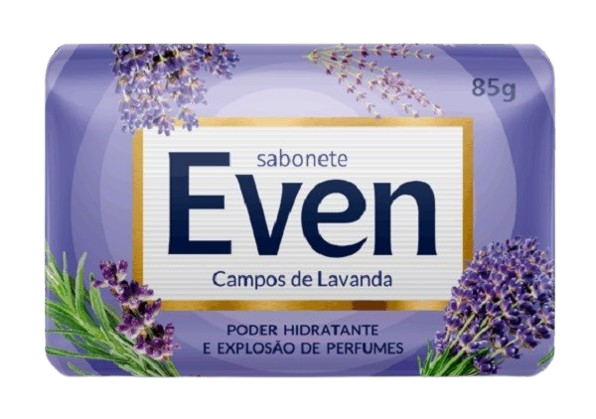 SABONETE EVEN SUAVE LAVANDA 85G