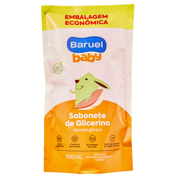 SABONETE LIQ BARUEL INF GLICERINA REFIL