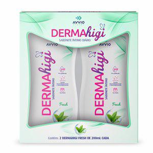 SABONETE LIQ DERMAHIGI INT FRESH PACK 2U