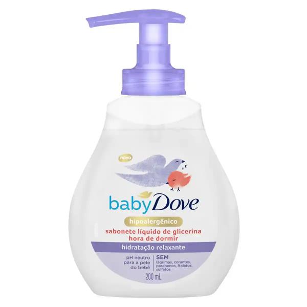 SABONETE LIQ DOVE BABY HIDRAT HR DO 200ML