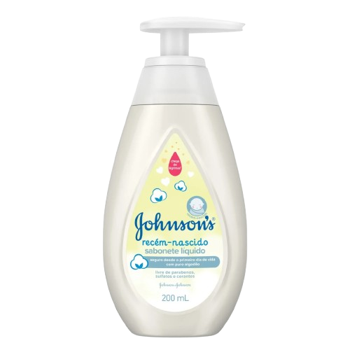 SABONETE LIQ JOHNSONS RECEM NASCIDO 200M