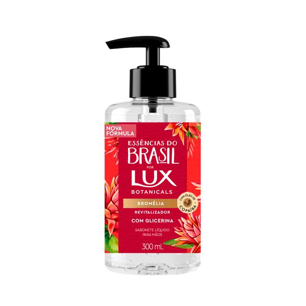 SABONETE LIQ LUX ESSENCIAS BROMELIA P/MAOS 300ML