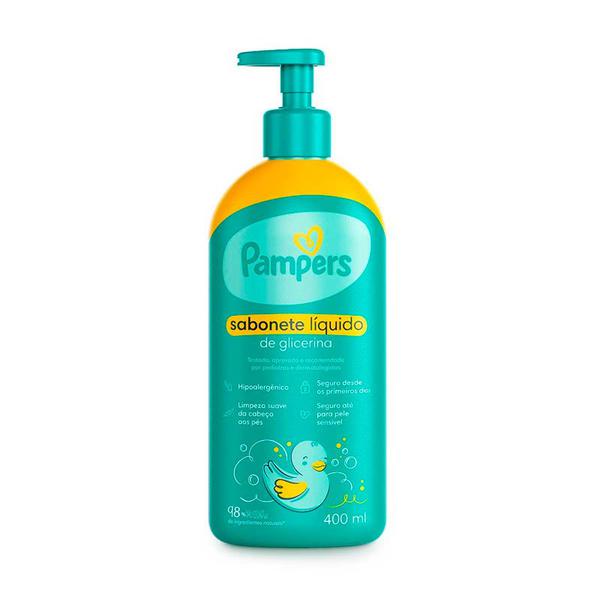 SABONETE LIQ PAMPERS CPO GLICERINA 400ML