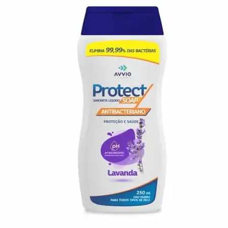 SABONETE LIQ PROTECT BANHO LAVANDA 250ML