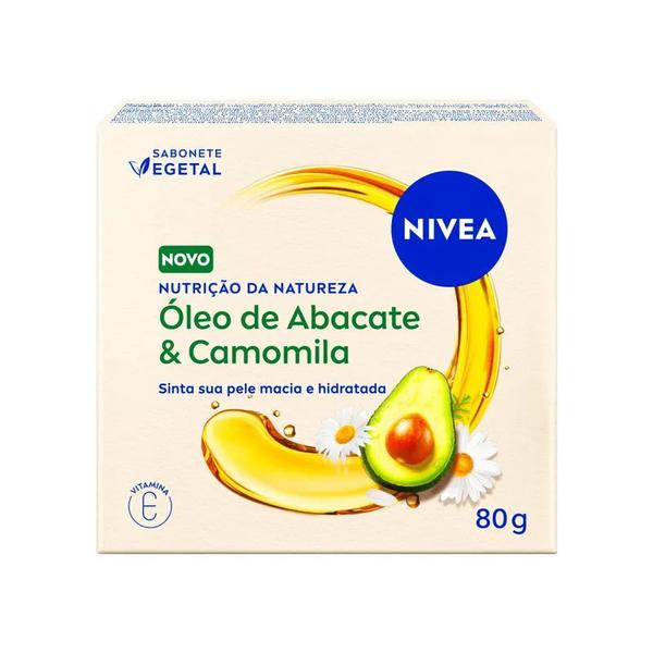SABONETE NIVEA BARRA OLEO DE ABACATE E C