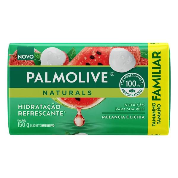 SABONETE PALMOLIVE NAT MELANCIA E LICHIA