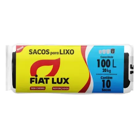 SACO LIXO FIAT LUX PTO 10X100L