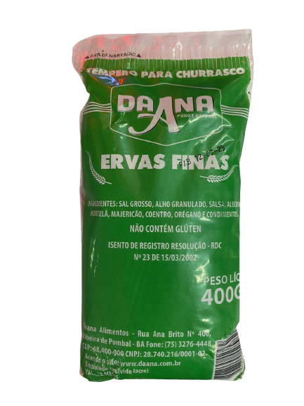 SAL DAANA CHURRASCO ERVAS FINAS 400G