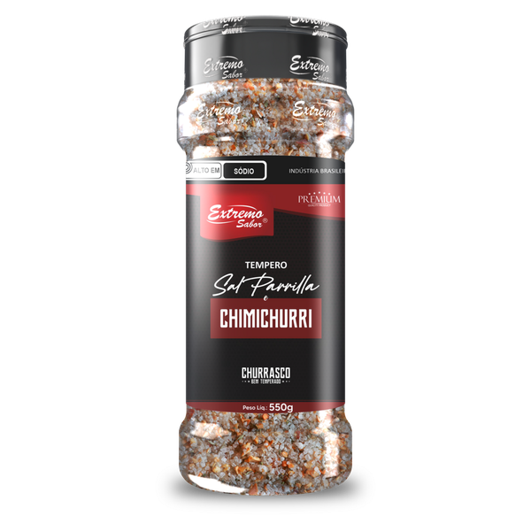SAL PARRILHA CARICIA C/CHIMICHURRI 550G