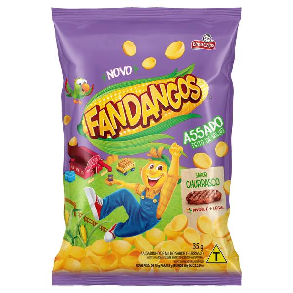 SALGADINHO ELMA CHIPS FANDANGOS CHURRASC