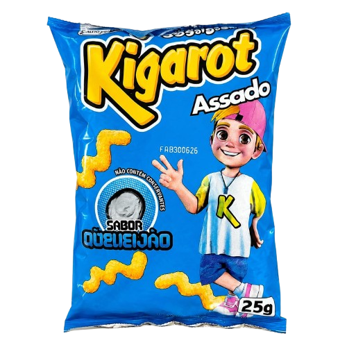 SALGADINHO KIGAROT MET BOPP REQ 25G