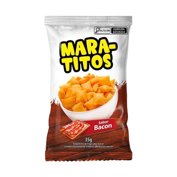 SALGADINHO MARATA PASTEL BACON 35G