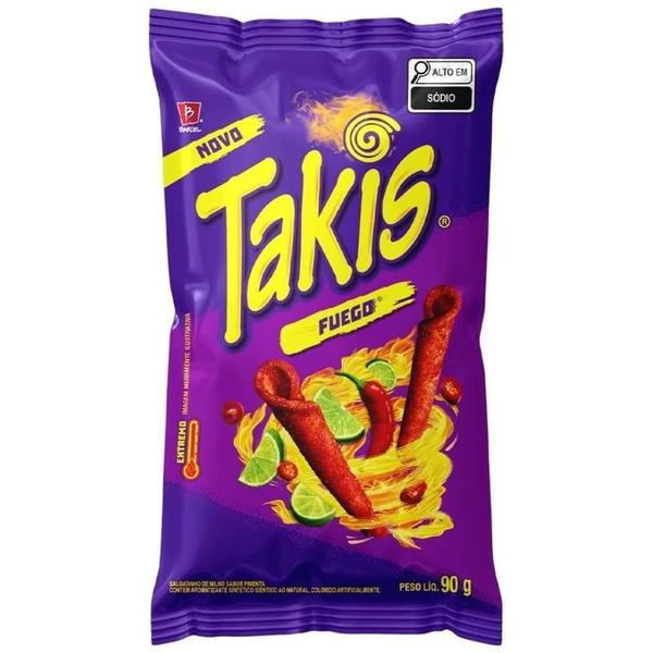 SALGADINHO TAKIS FUEGO 90G
