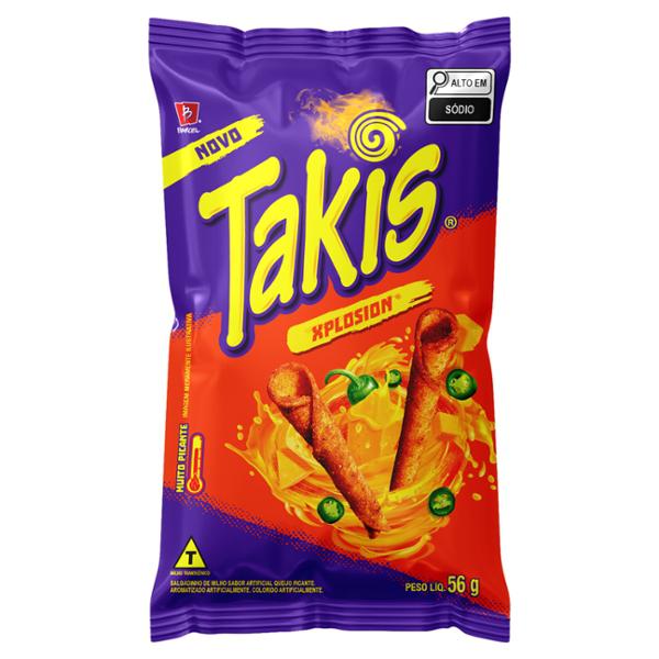 SALGADINHO TAKIS XPLOSION 56G